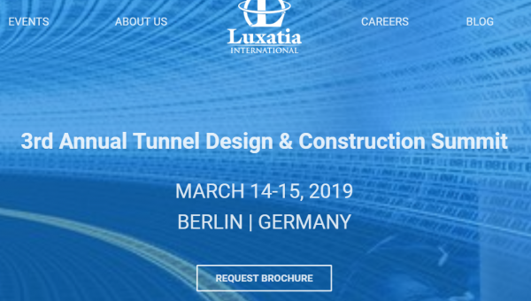 3rd Annual Tunnel Design & Construction Summit